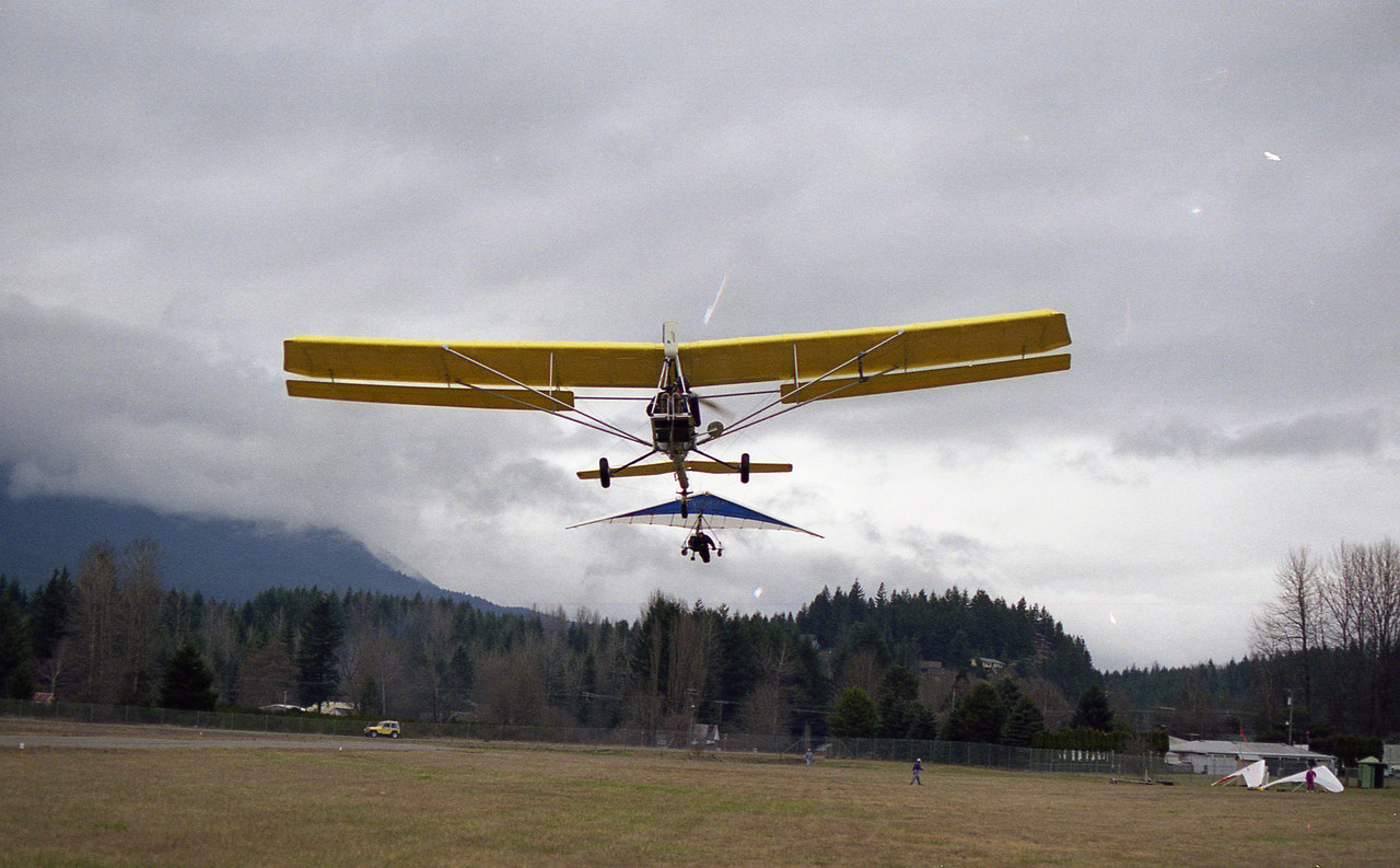 Tandem tow out of Packwood WA airport