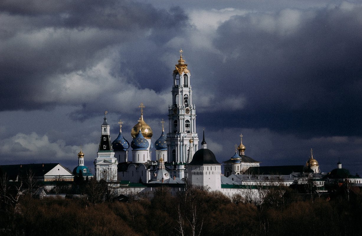 Лавра Сергиев Посад панорама
