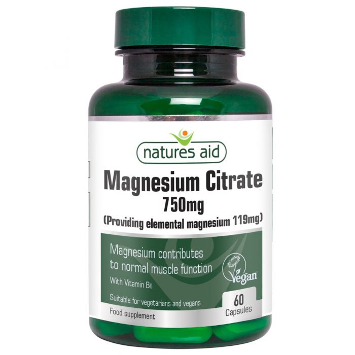 Na Magnesium Citrate W/b6 (Vegan) 60's
