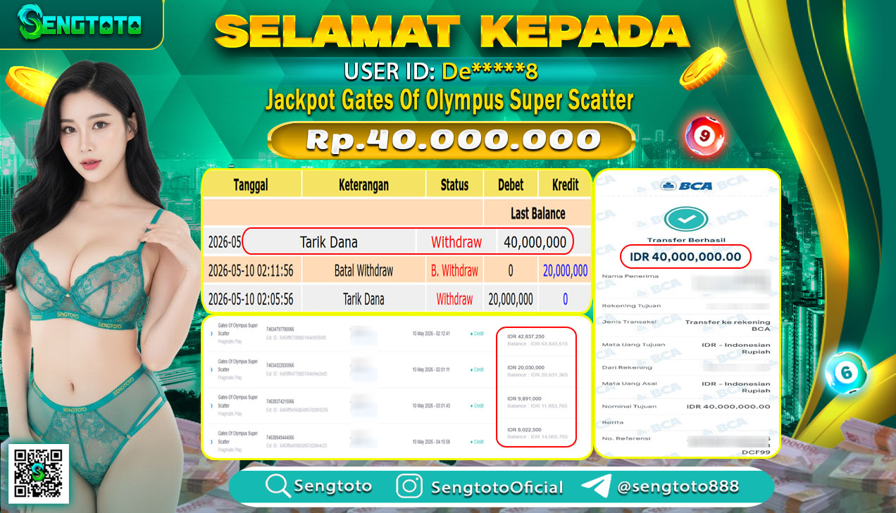 BUKTI PEMBAYARAN SLOT  GATES OF OLYMPUS SUPER SCATTER