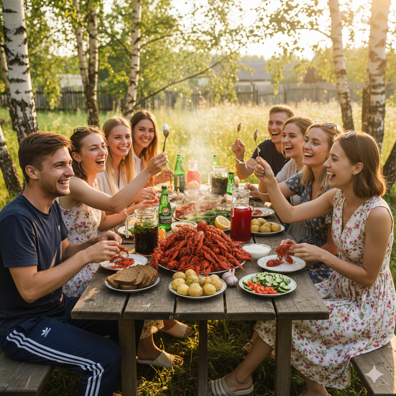 вареные раки с доставкой
