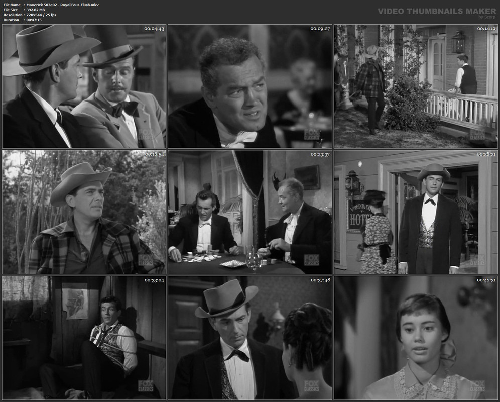 Maverick S03e02 - Royal Four-Flush.mkv