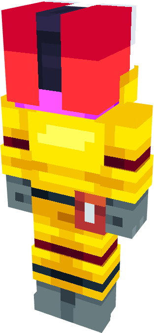 Funi Yellow Suit Guy Minecraft Skin