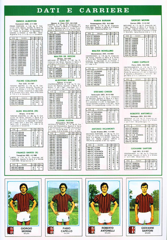 Lot De 100 Figurines Panini Calciatori 1978-79 Autocollantes Avec Velina - Occasion En Excellent état