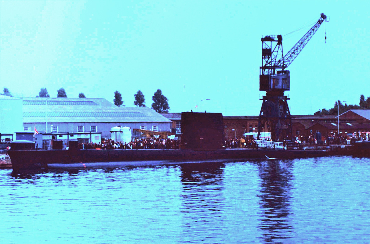 HMS Sealion в Чатаме, 25 мая 1980-1