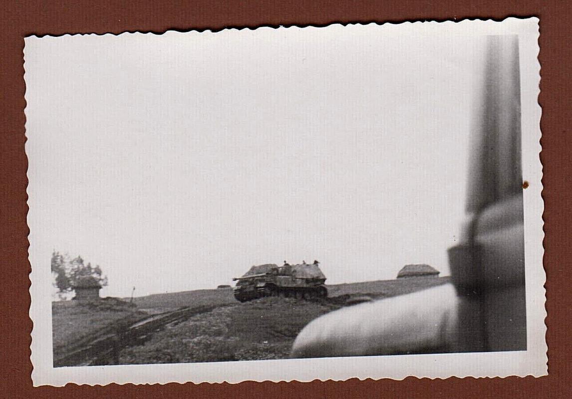 Foto II.Weltkrieg Wehrmacht Panzer Jäger Tiger,Elephant