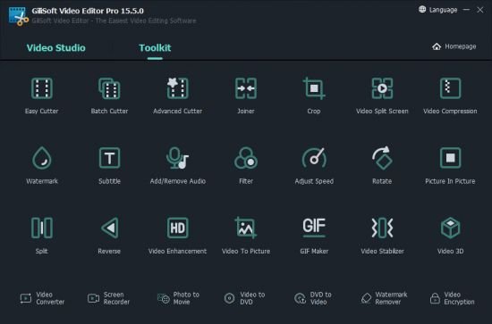 GiliSoft Video Editor Pro 15.5.0 Multilingual