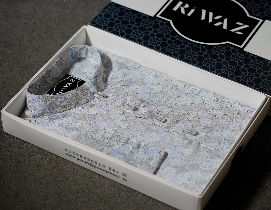 Premium Cotton Print Panjabi