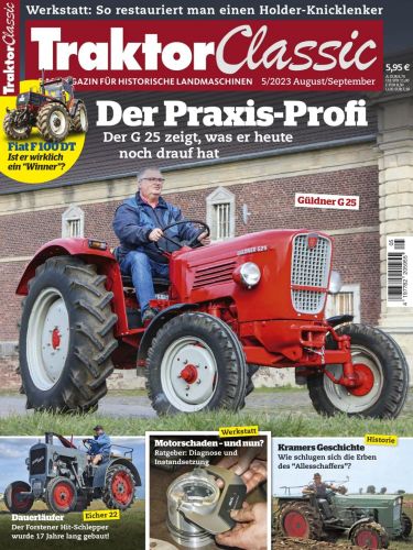 Cover: Traktor Classic Magazin No 05 August-September 2023