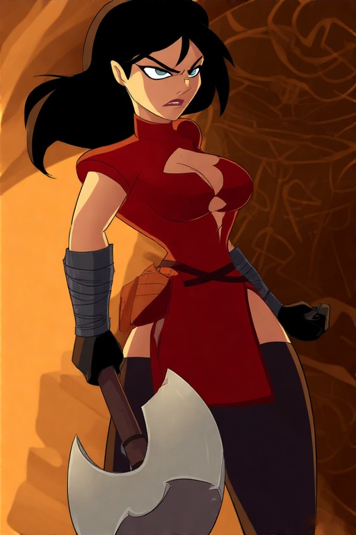 Dark-haired-adult-female-warri-1