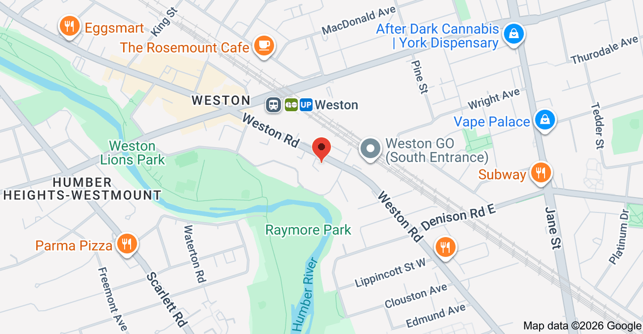 Map of Branch Office Toronto location