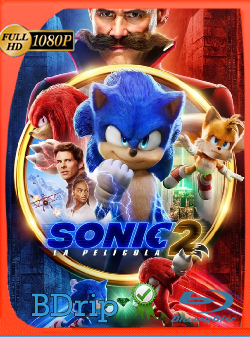 Sonic 2: La película (2022) BDRip [1080p] Latino [GoogleDrive]