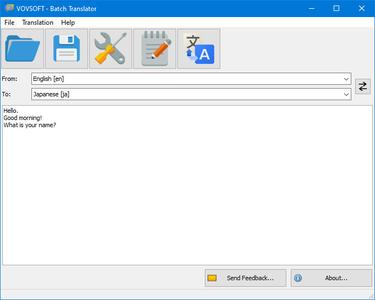 VovSoft Batch Translator 1.6