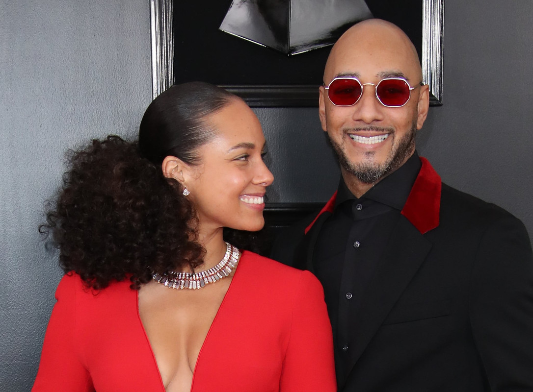 Swizz with his wife Alicia