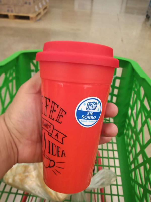 Bodega Aurrerá: Vaso Para Café Cool Gear Sib Sorbo Rojo
