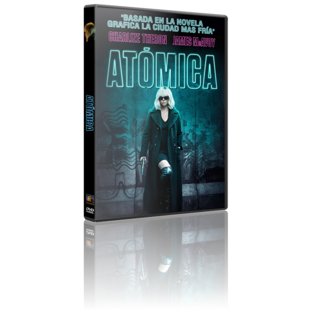 Portada - Atómica [DVD9Full] [PAL] [Cast/Ing] [2017] [Acción]