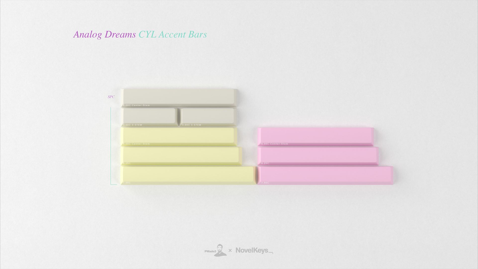 Accent Spacebars