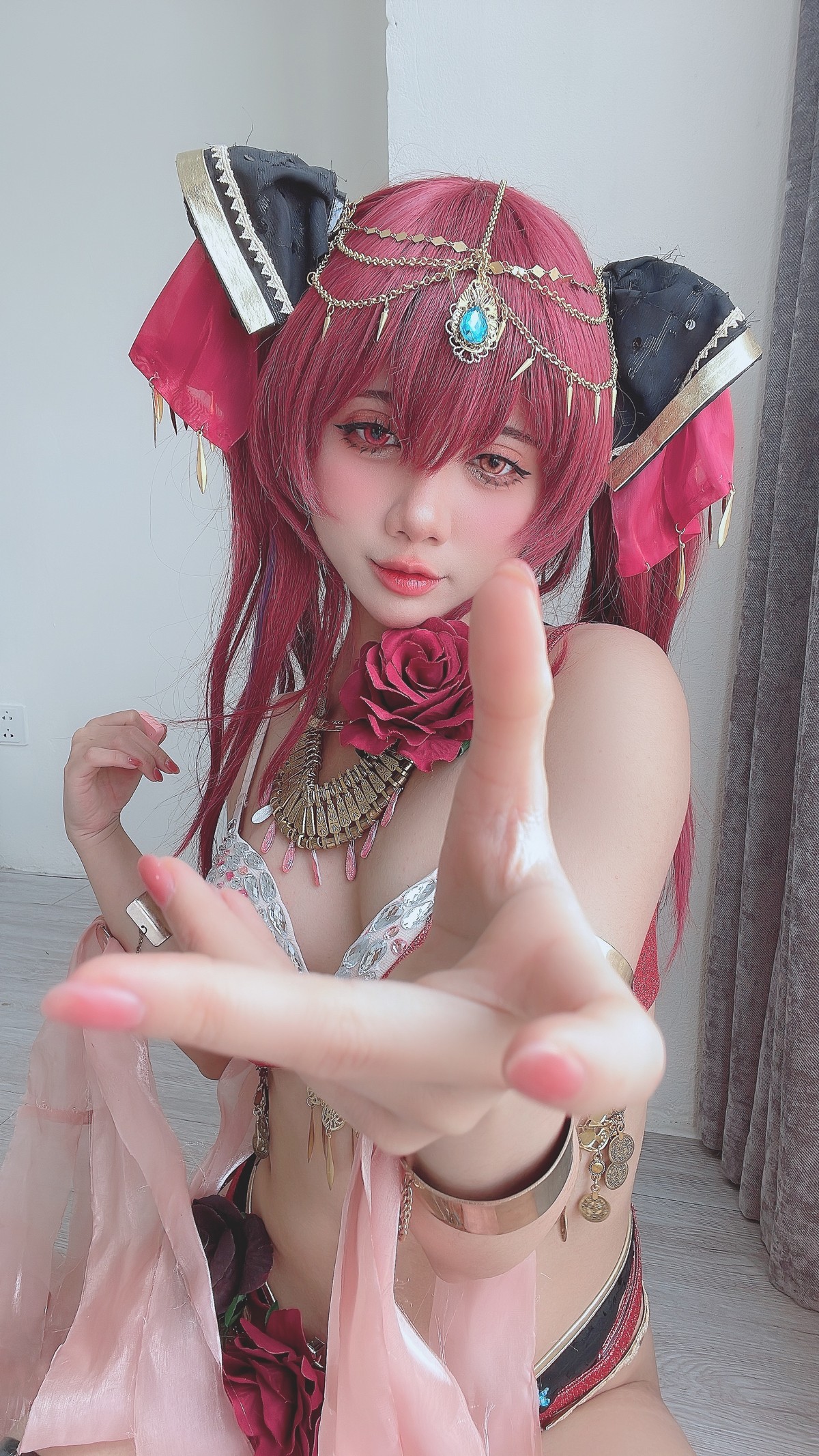 PoppaChan Houshou Marine Dance Version – 109 Photos 9 Videos 1.12GB插图8