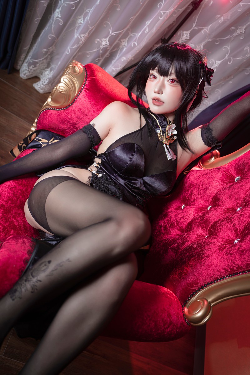 切切Celia 镇海 Cosplay Azur Lane 写真图集 32P插图1