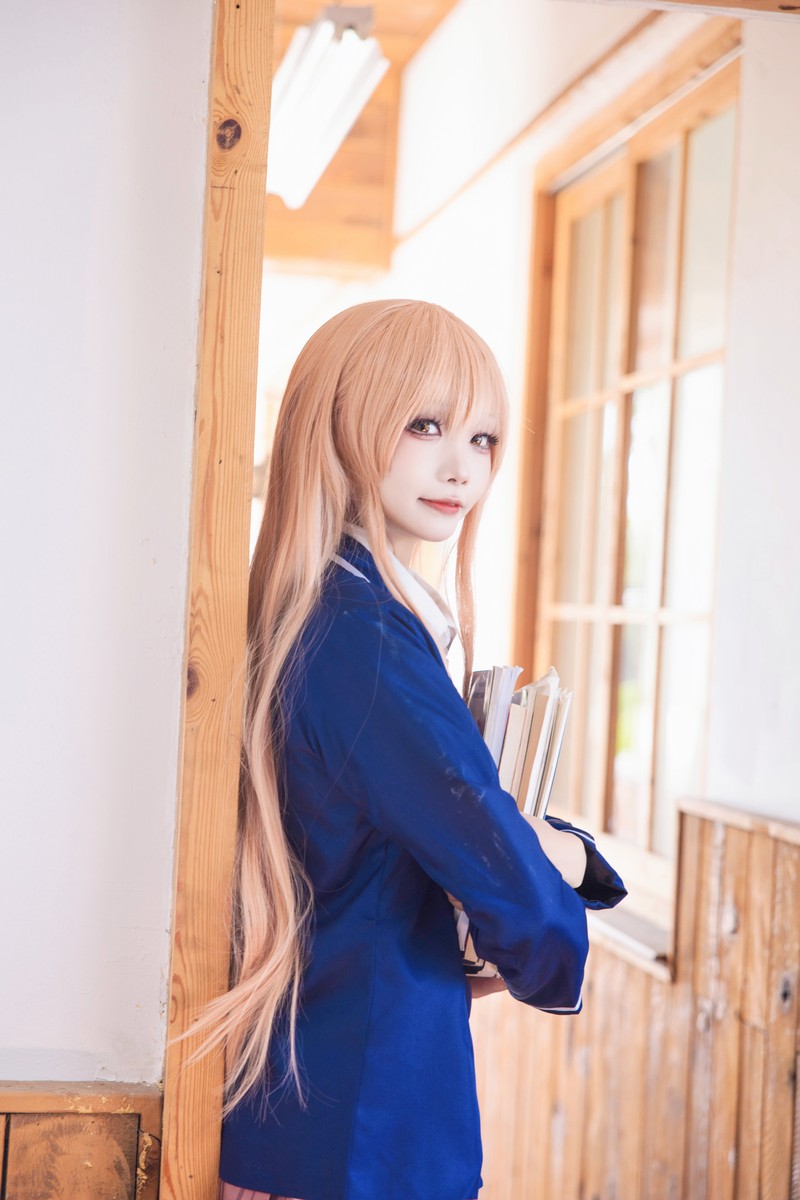 艾西Aiwest 邻家天使椎名真昼Cosplay写真图集 动漫角色高清图集 40P (150.1M)插图5