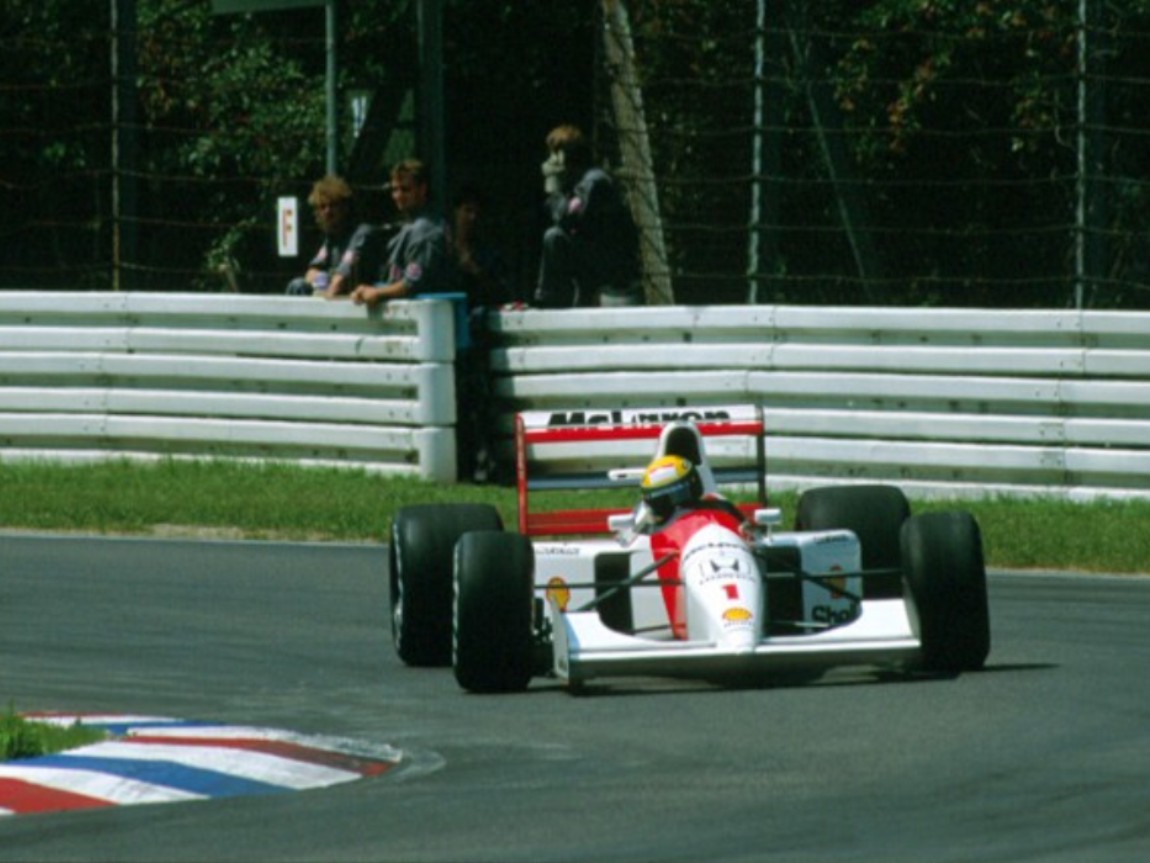 WOW EXTREMELY RARE McLaren MP4/7 Honda Senna GP Hockenheim