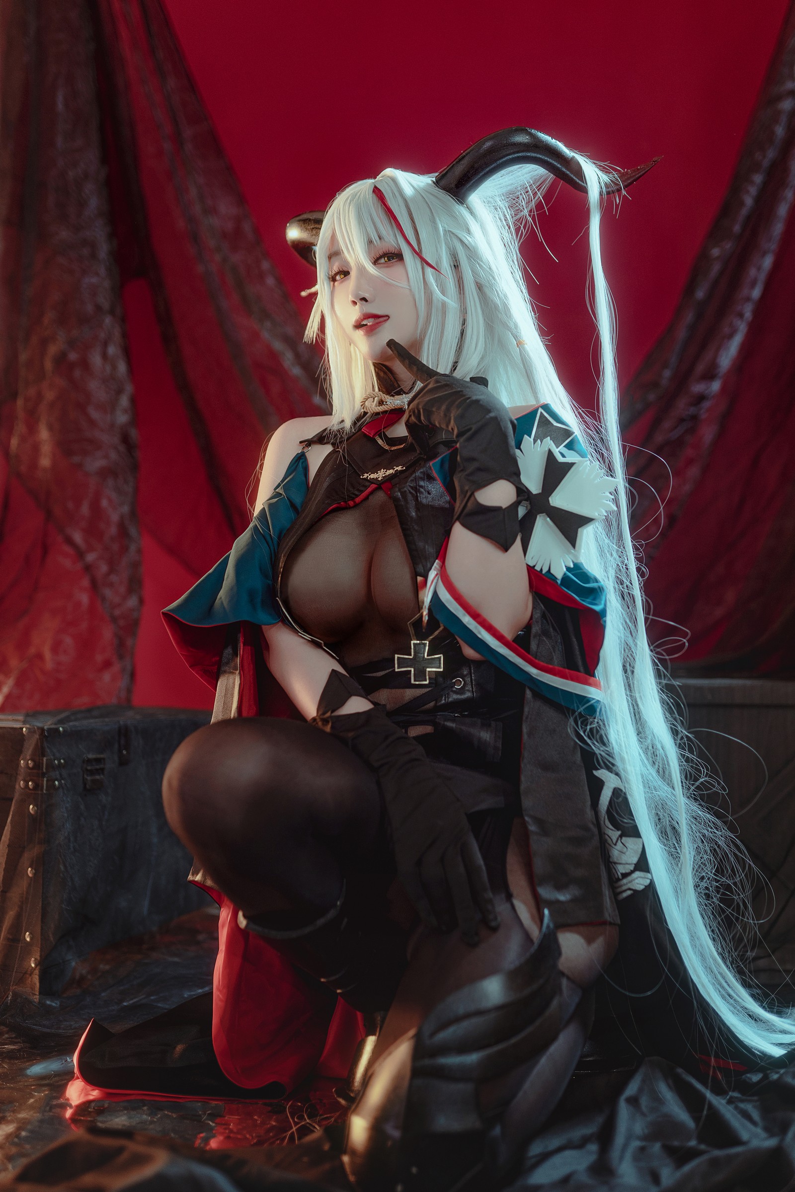 宮本桜 埃吉尔 Cosplay 写真集｜碧蓝航线角色 高清拍摄（20P｜271MB）插图8