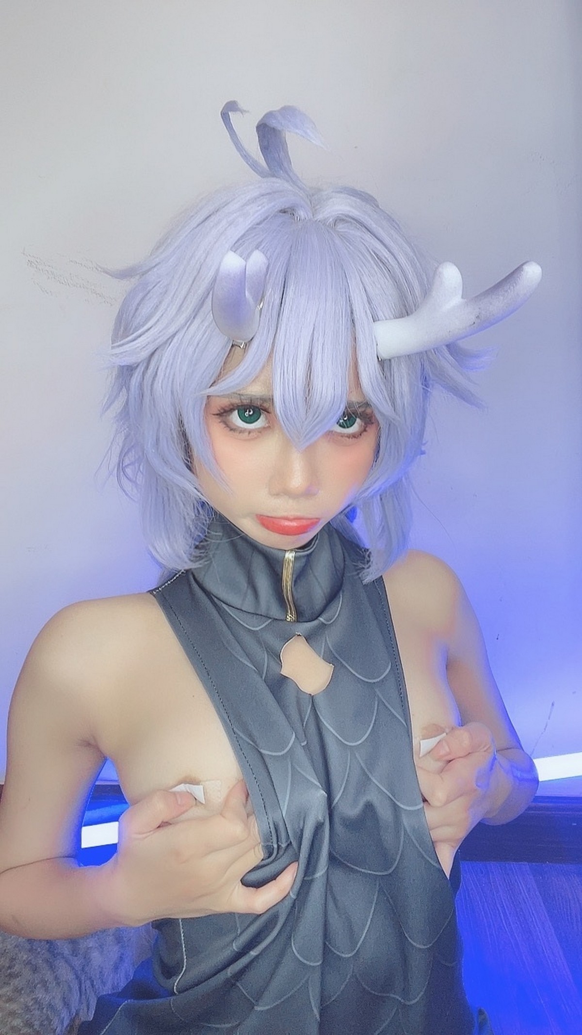 PoppaChan Bailu Cosplay Deluxe (Honkai Star Rail) – 155 Photos 12 Videos 459MB插图6