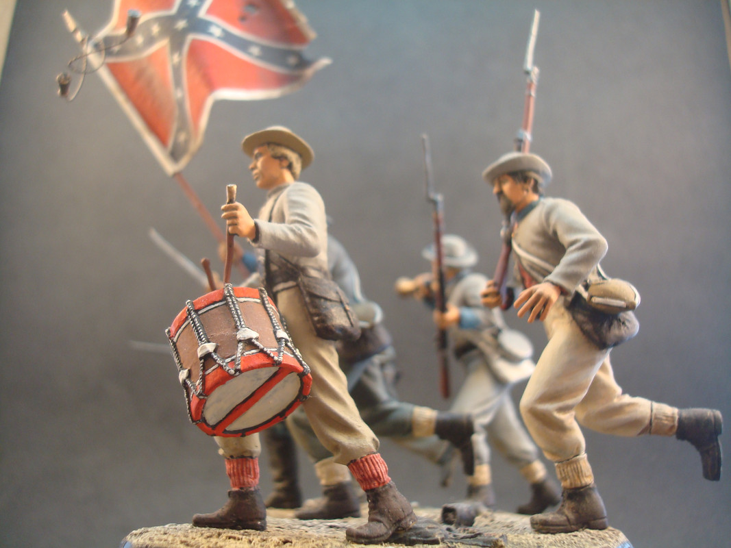 Infantería Confederada, Guerra Civil Americana (7)