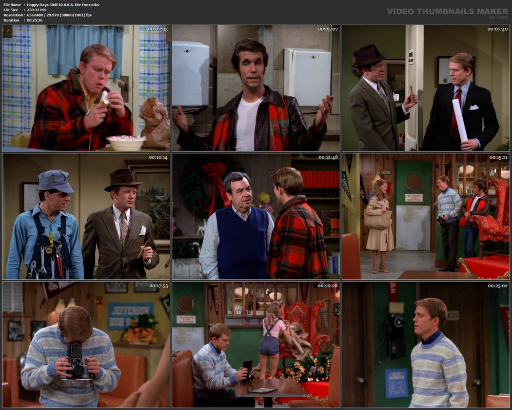 Happy Days S04E10 A.K.A. the Fonz.mkv