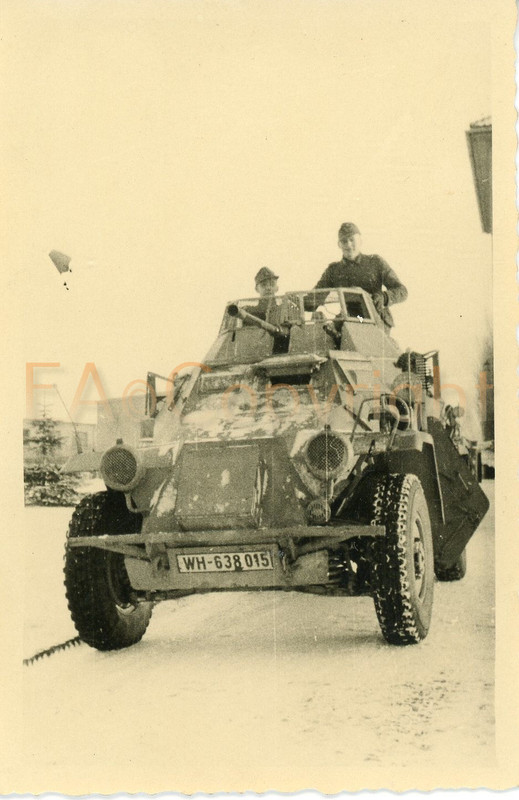 Panzer Tank Panzerspähwagen 4 Rad Foto