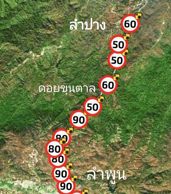 speed-cameras-Doi-Khun-Tan-road-news