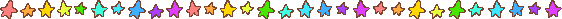 rainbow stars