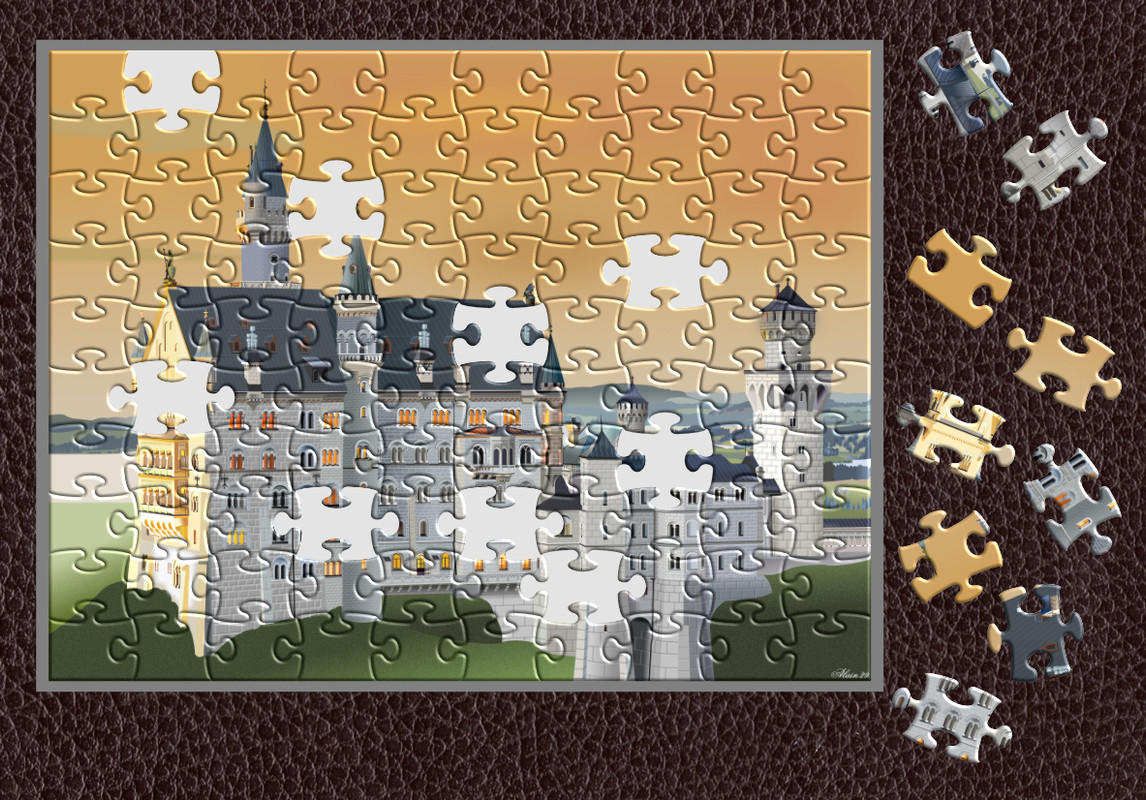 Puzzle château Alain29