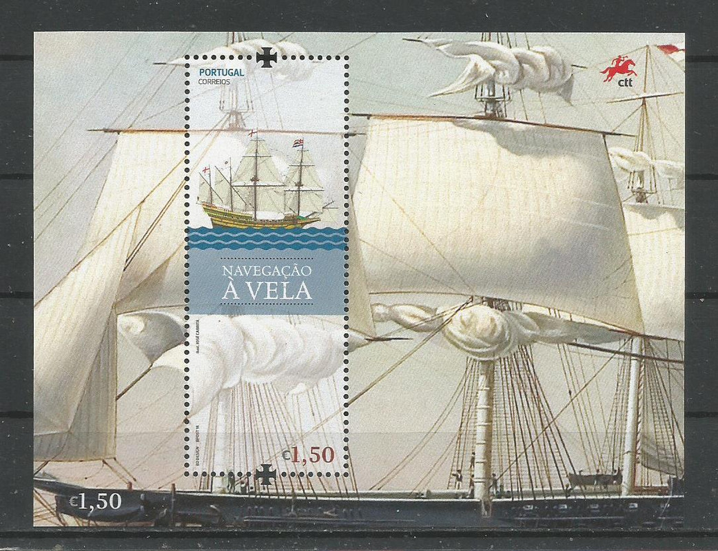 Portugal - 2018 - Navegação ? Vela - bloco