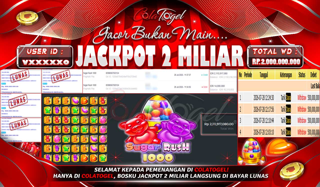 JACKPOT SLOT GACORR!!
