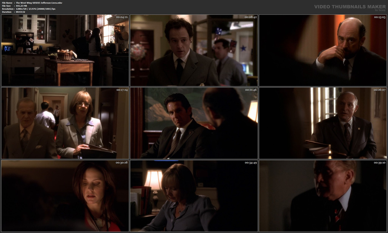 The West Wing S05E03 Jefferson Lives.mkv