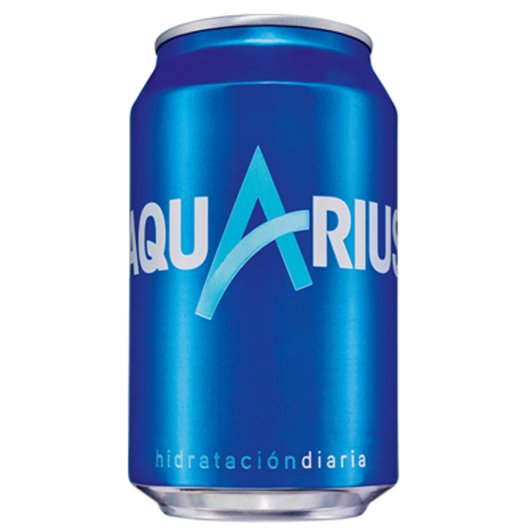 Aquarius Limón Lata 330ml.