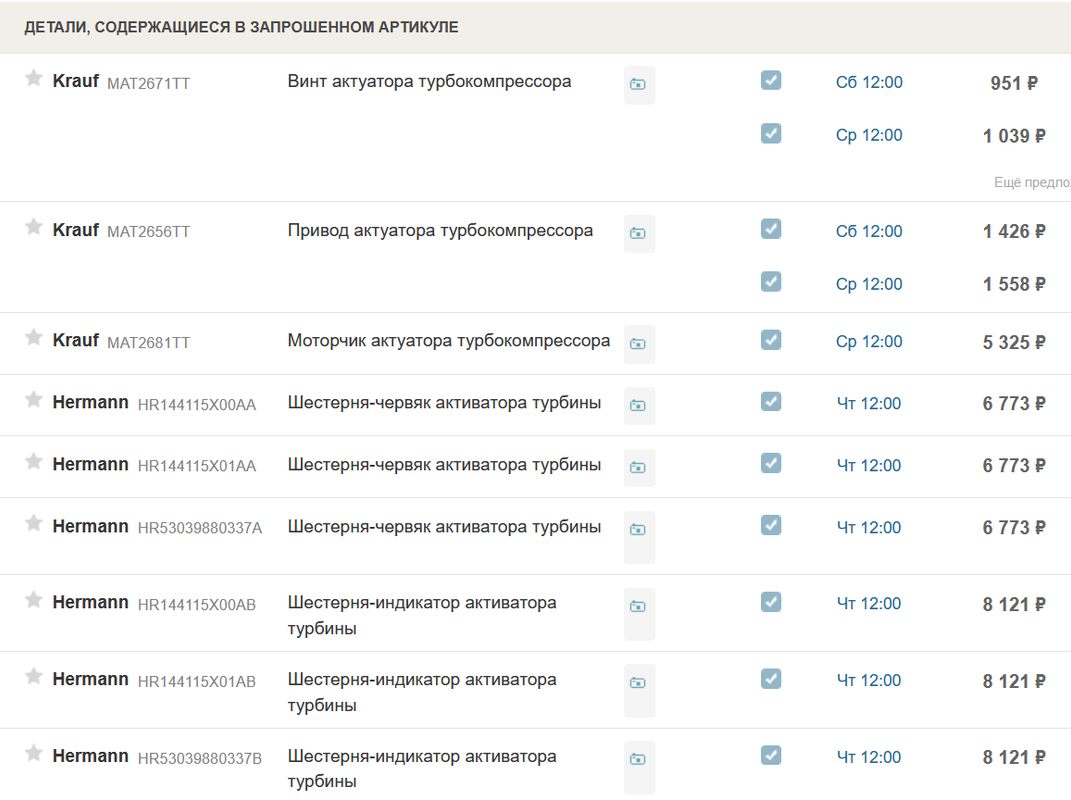 комплектуха