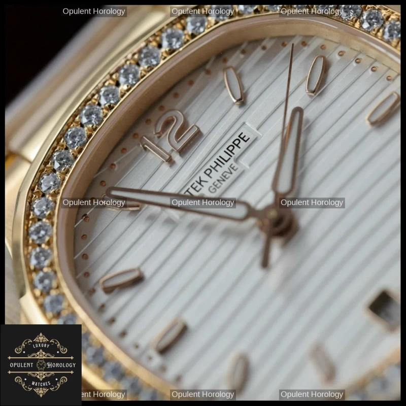 Patek Philippe Nautilus 7118 Women's Replica 18k Gold Plated 35mm Automatic