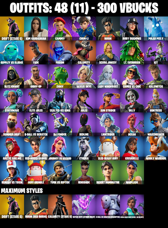 skins comp