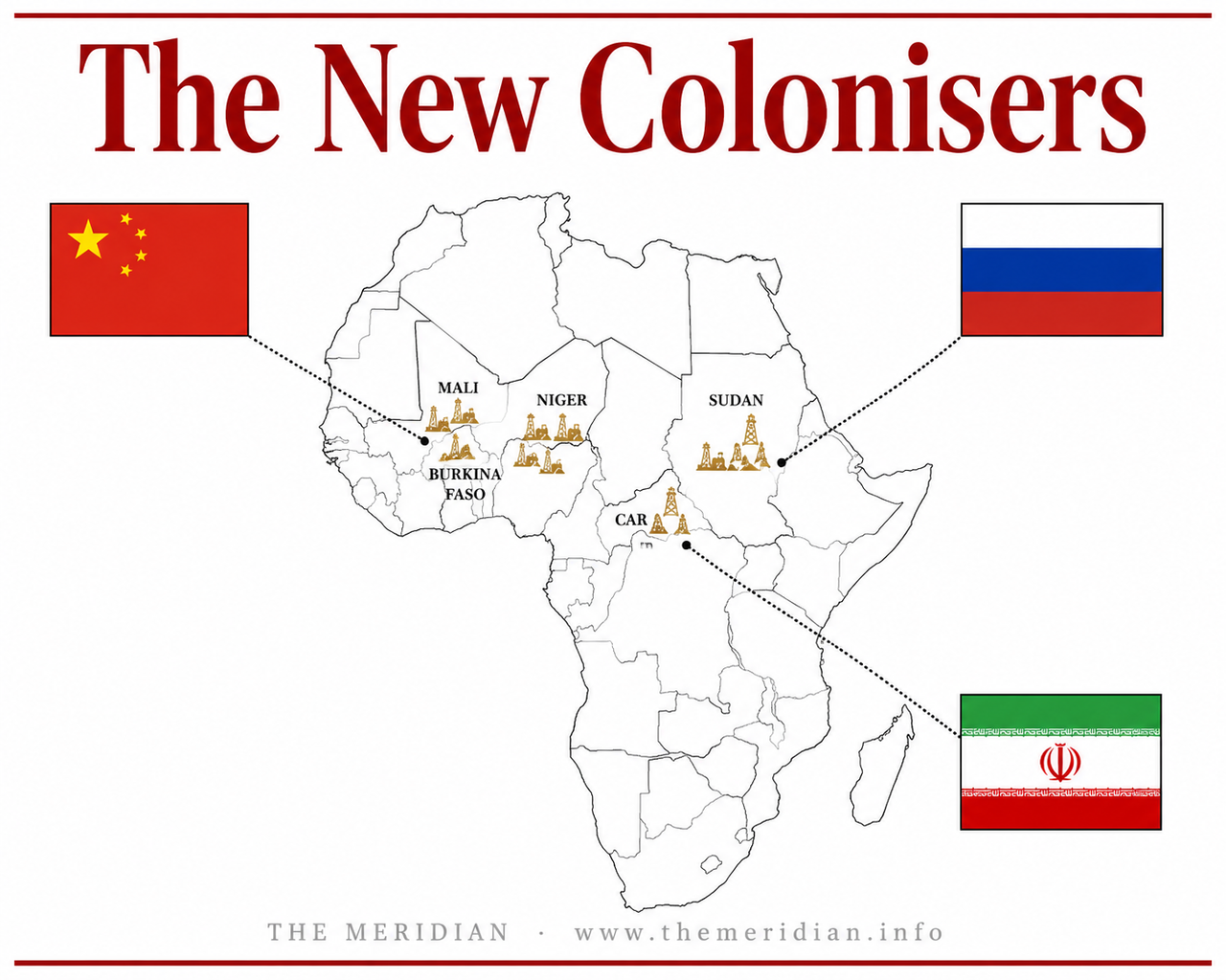 The New Colonisers China Russia Iran Africa Global South extraction colonialism — The Meridian