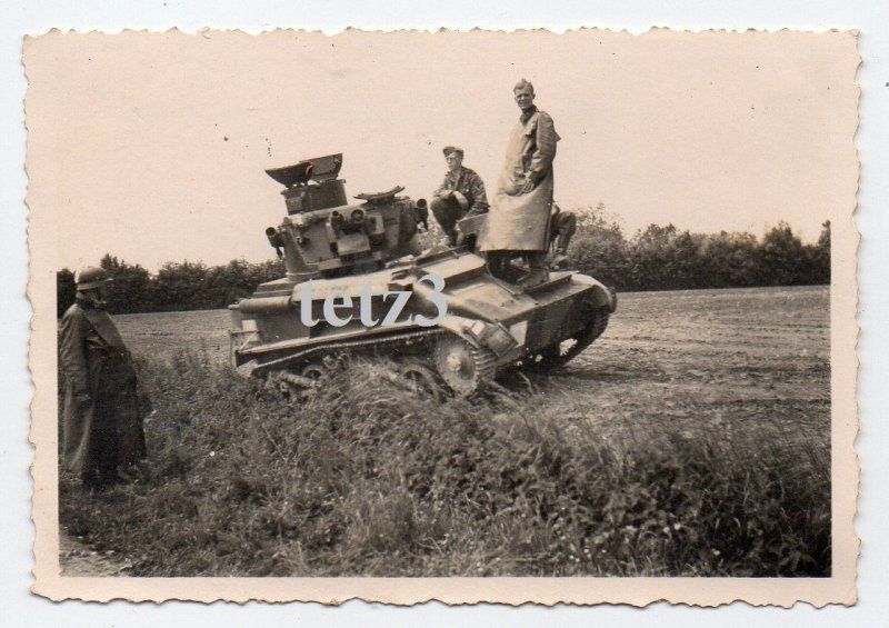 Frankreich 1940 Dünkirchen Englische Panzer Tank