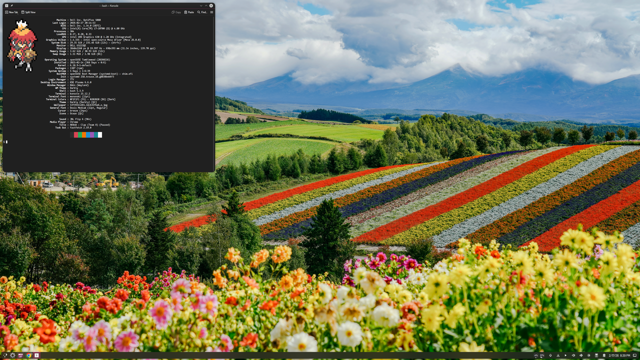 Tumbleweed - Plasma 6.6.0