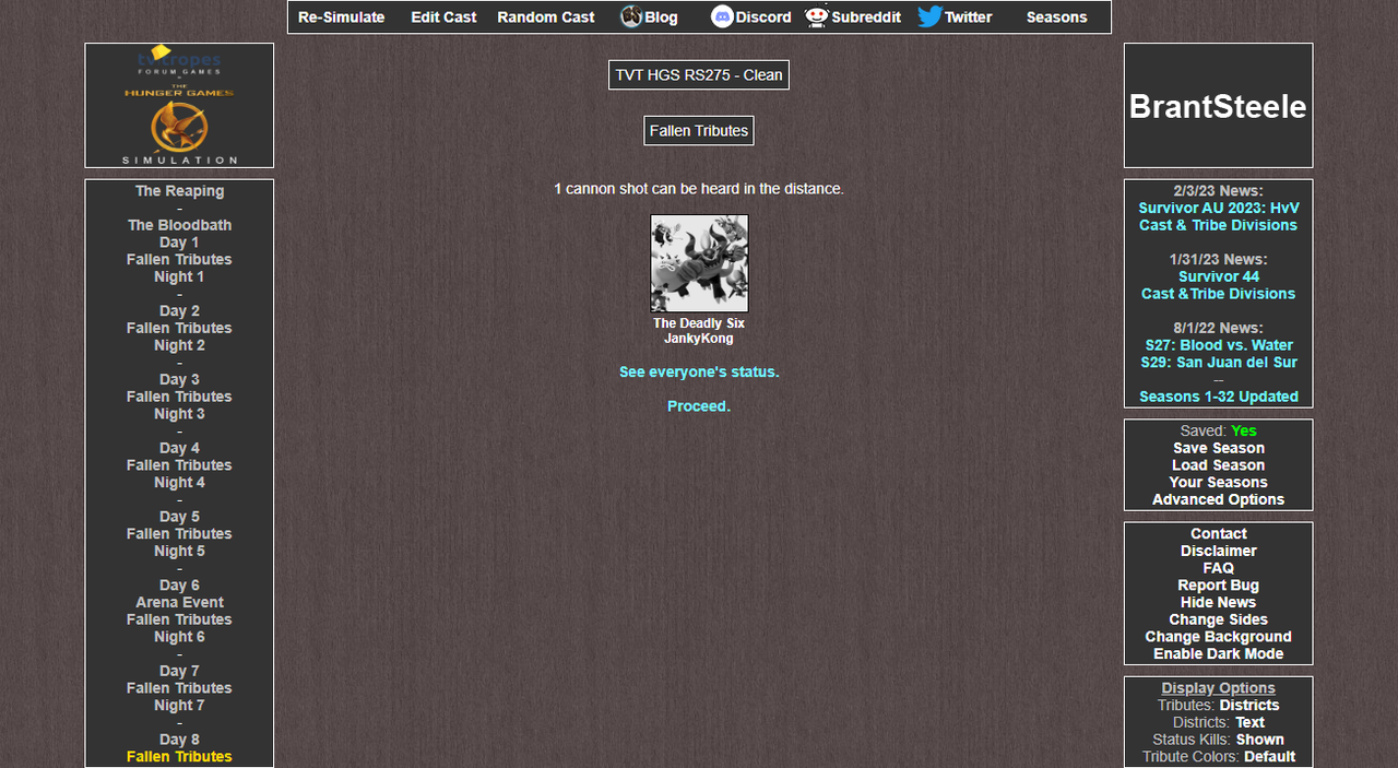 2023-05-02 - 20-37-23 - BrantSteele Hunger Games Simulator