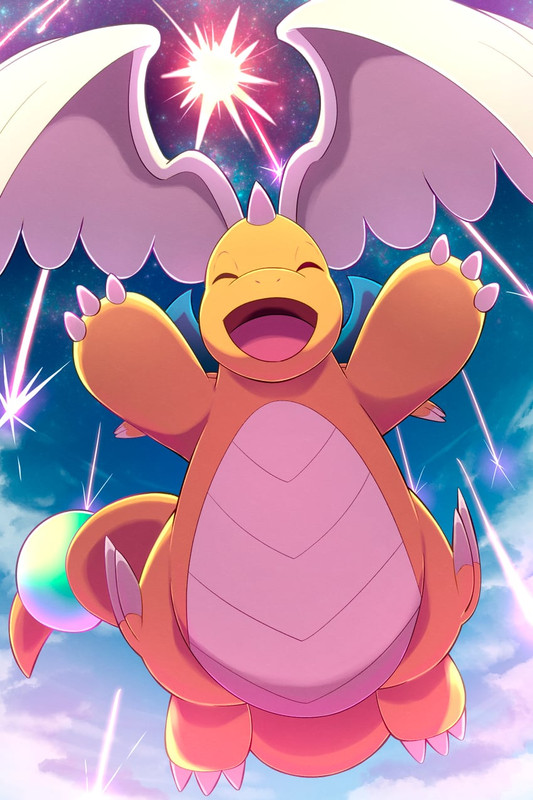 dragonite-and-mega-dragonite-pokemon-dra