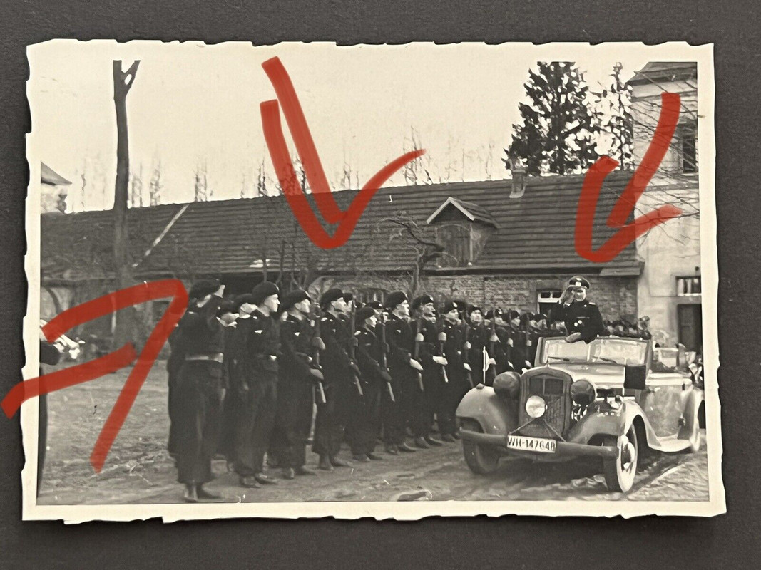 Kurt Cuno Foto 2Wk Burg Panzer Abteilung