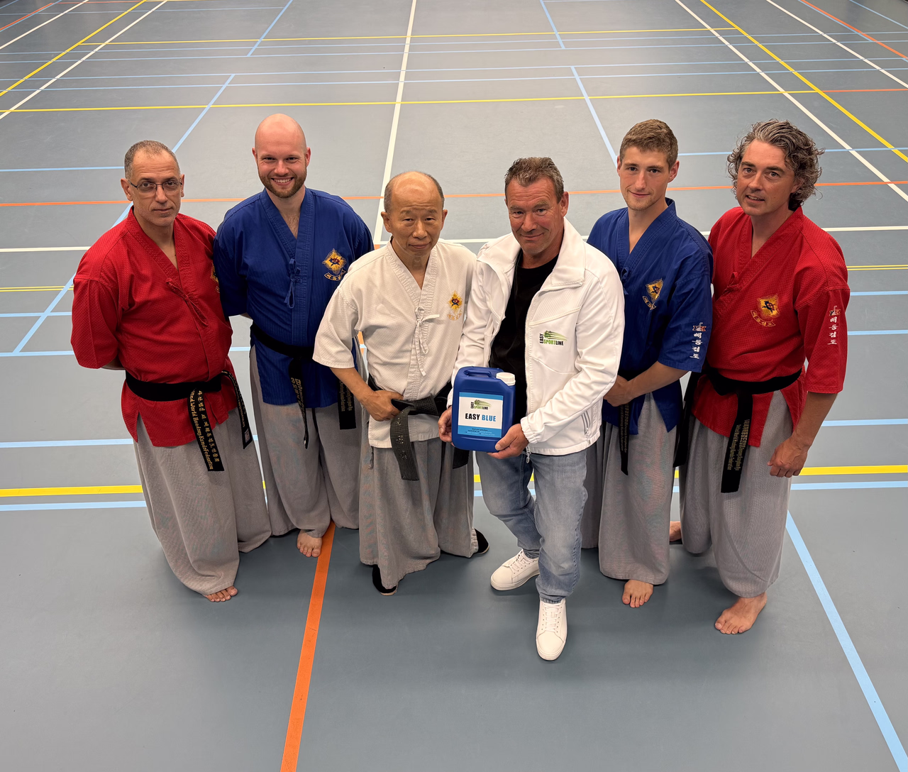 Een schone sportvloer voor iedere sport