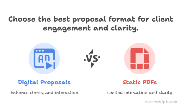 digital proposals vs static PDFs