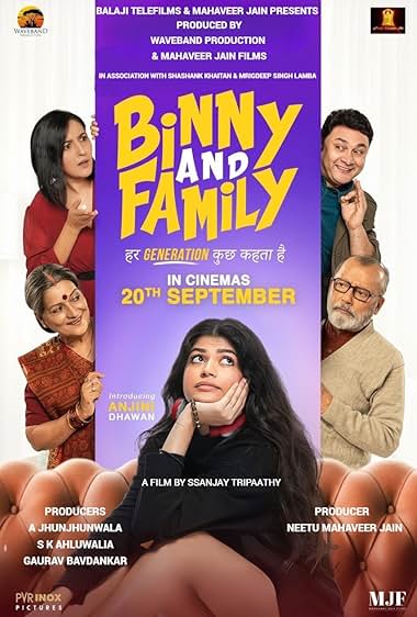 Binny and Family (2024) Hindi HDTS x264 AAC 1080p 720p 480p Download
