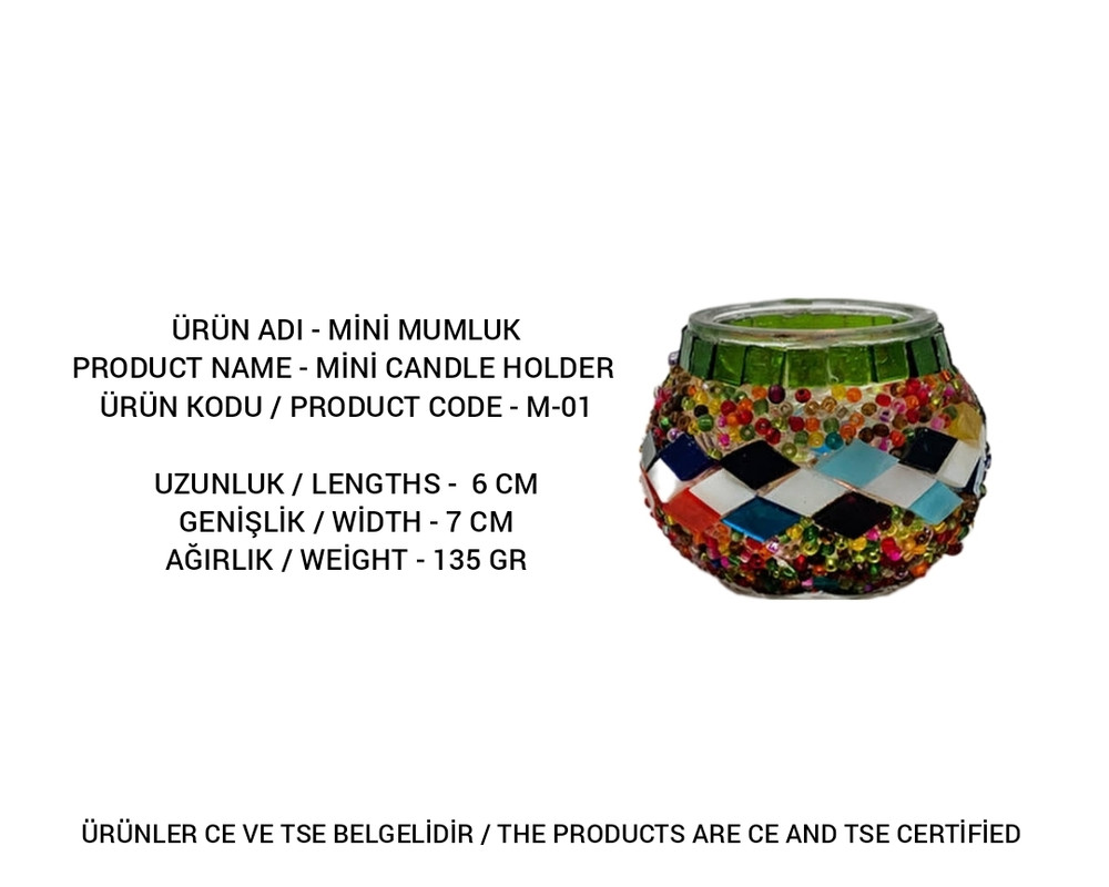 M-01 mosaic lamp
